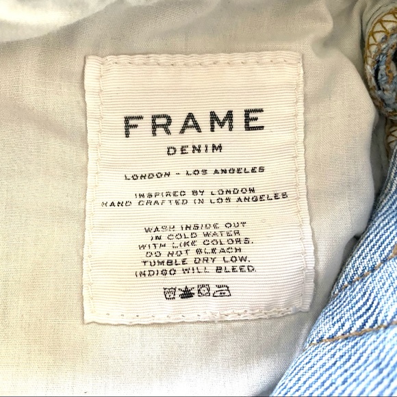 Frame Denim Le Grand Garçon Short - Picture 5 of 6